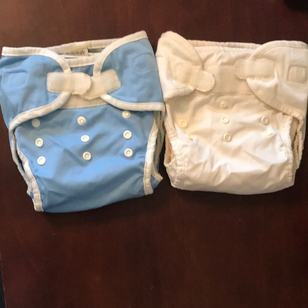 Thirsties cloth diaper covers size 2.  18-40lbs
